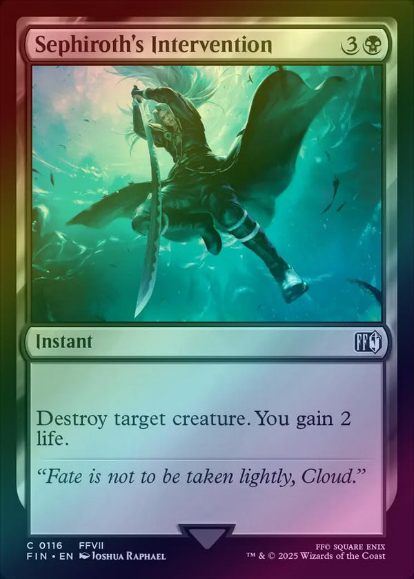 Sephiroth's Intervention (Foil) (FIN)