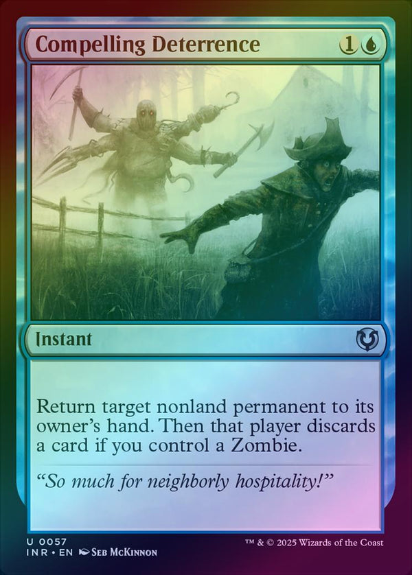 Compelling Deterrence (Foil) (INR)