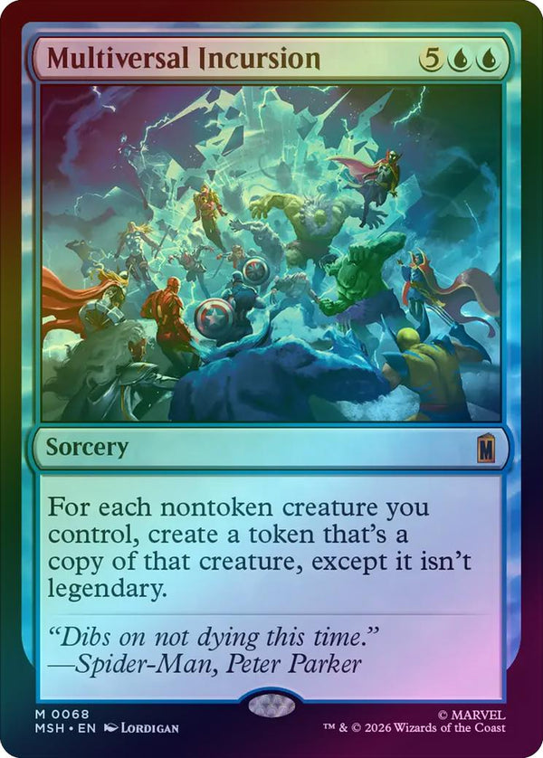 Multiversal Incursion (Foil) (MSH) (Pre-Order)