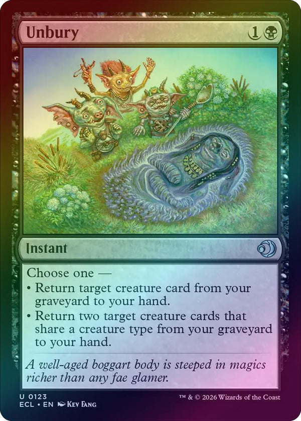 Unbury (Foil) (ECL)