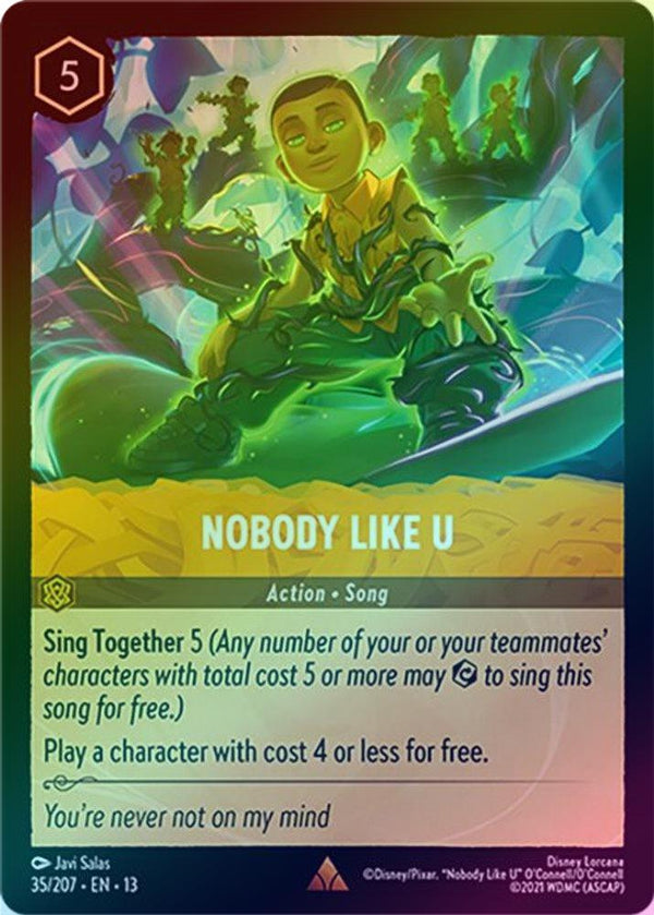 Nobody Like U - 35/207 - Rare (Foil)