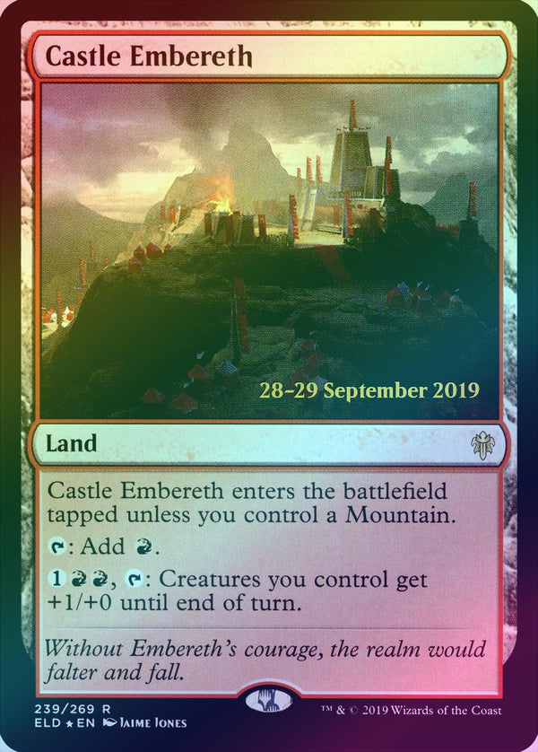 Castle Embereth - Prerelease Promo (Foil) (PELD)
