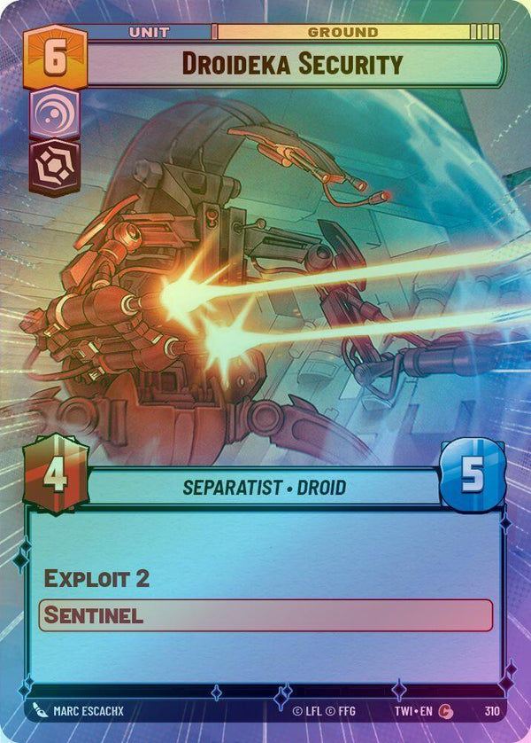 Droideka Security (Hyperspace) - 310 - Common (Foil)