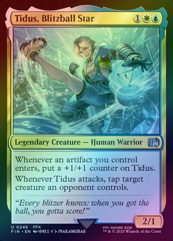 Tidus, Blitzball Star (Foil) (FIN)