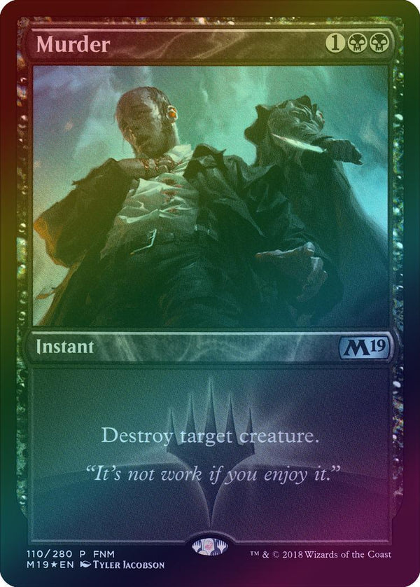 Murder - FNM Promo (Foil) (PM19)