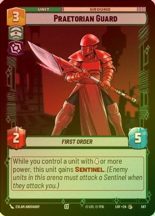 Praetorian Guard - 587 - Common (Foil)