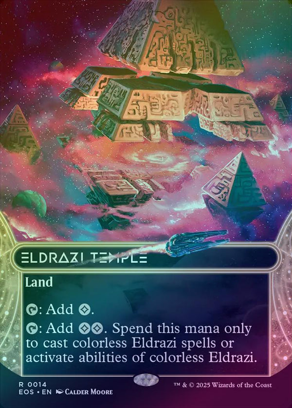 Eldrazi Temple - Borderless (Foil) (EOS)