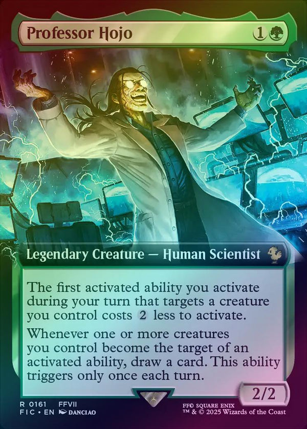 Professor Hojo - Extended Art (Foil) (FIC)