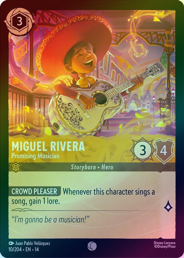 Miguel Rivera (Promising Musician) - 10/204 - Common (Foil)