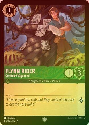 Flynn Rider (Confident Vagabond) - 81/204 - Common (Foil)