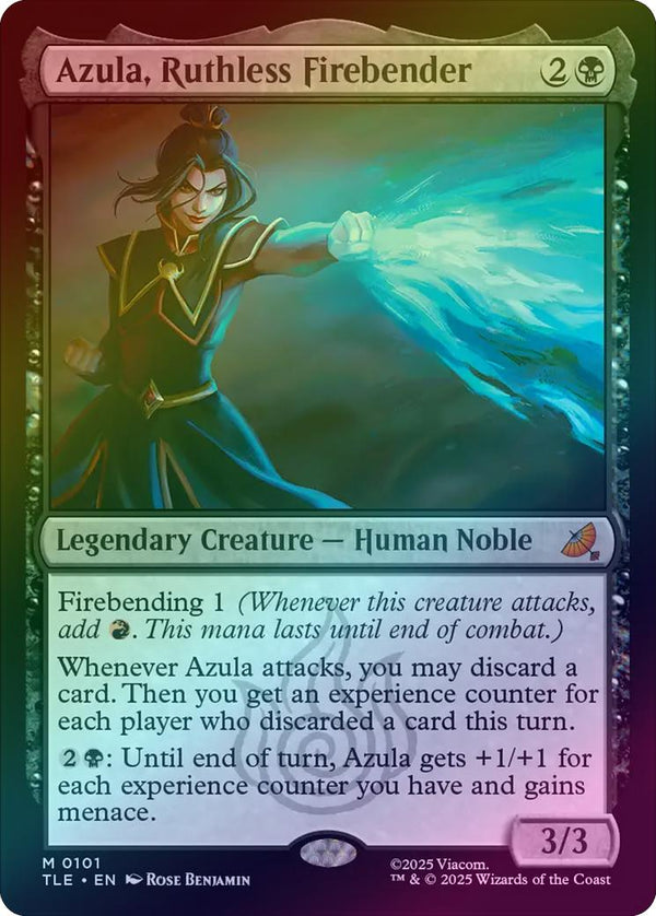 Azula, Ruthless Firebender (Foil) (TLE)