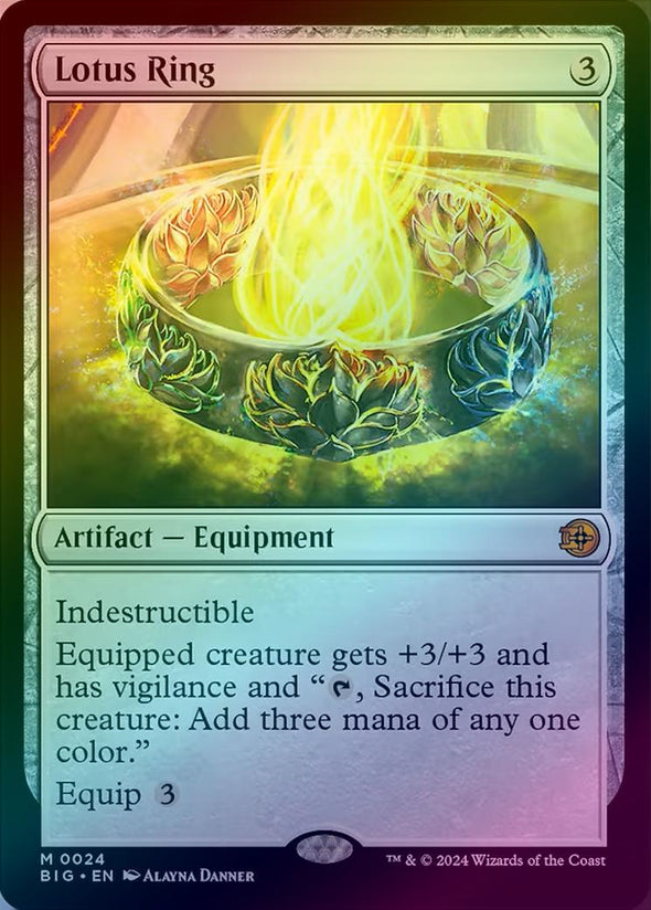 Lotus Ring (Foil) (BIG)