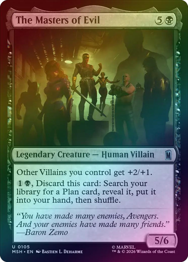 The Masters of Evil (Foil) (MSH) (Pre-Order)