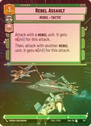 Rebel Assault (Hyperspace) - 367 - Uncommon (Foil)