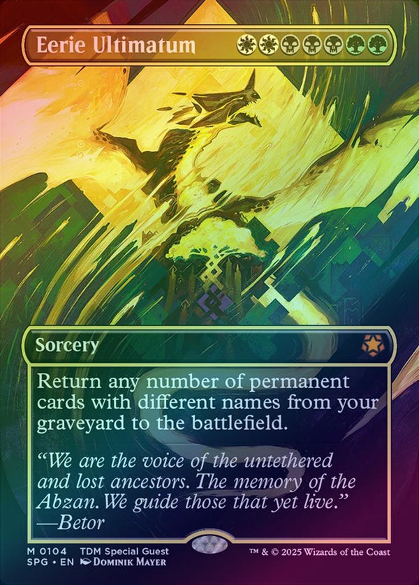 Eerie Ultimatum - Borderless (Foil) (SPG)