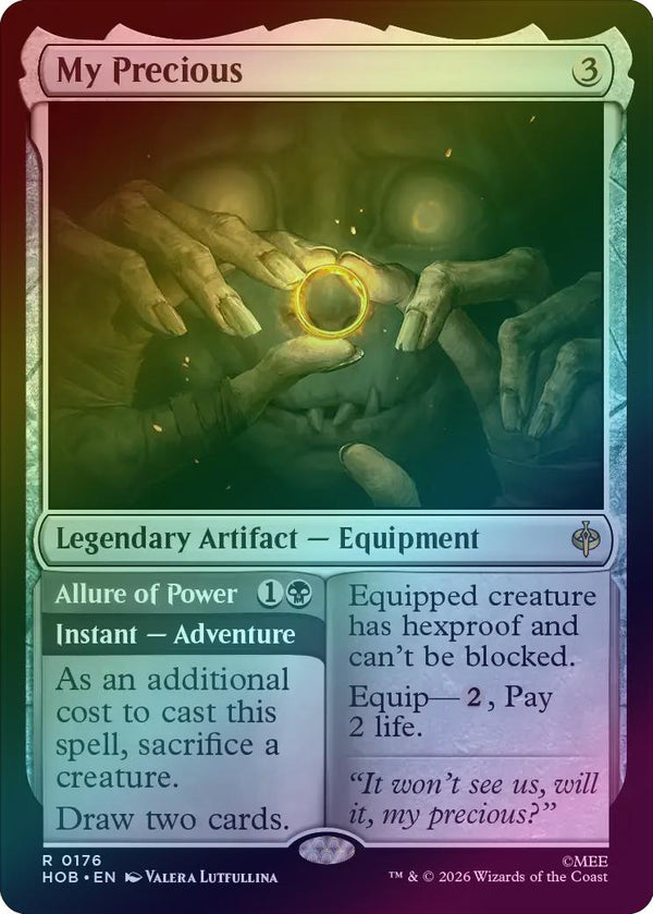 My Precious // Allure of Power (Foil) (HOB) (Pre-Order)