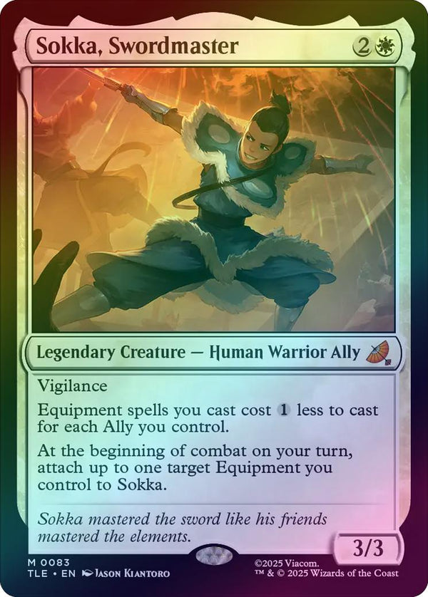 Sokka, Swordmaster (Foil) (TLE)