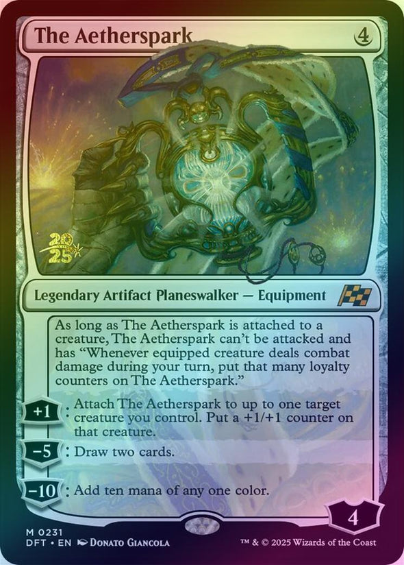 The Aetherspark - Prerelease Promo (Foil) (PDFT)