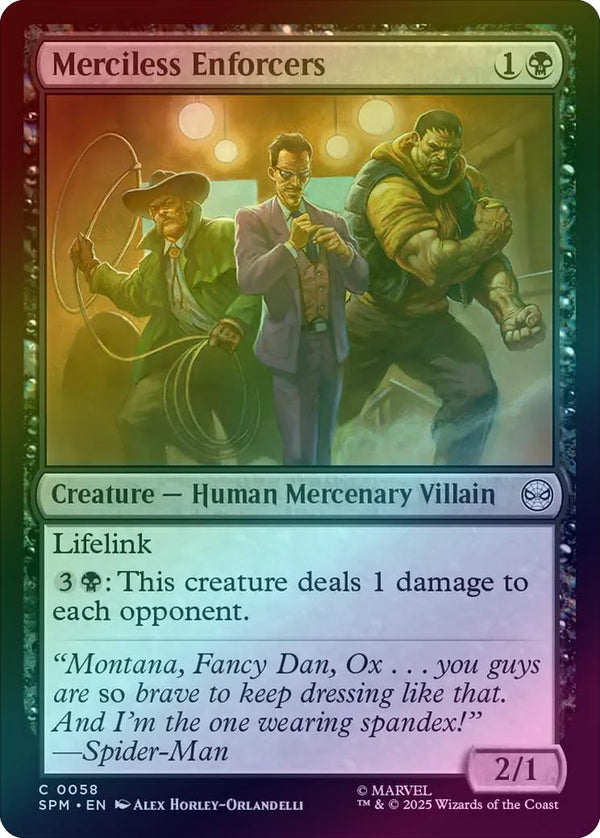 Merciless Enforcers (Foil) (SPM)