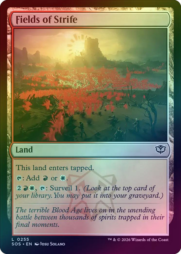 Fields of Strife (Foil) (SOS)