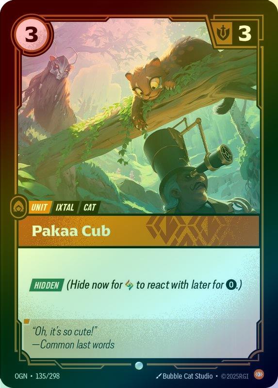 Pakaa Cub - 135/298 - Common (Foil)