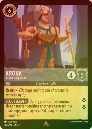 Kronk (Junior Chipmunk) - 185/204 - Rare (Foil)