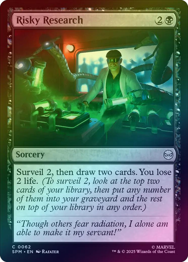 Risky Research (Foil) (SPM)