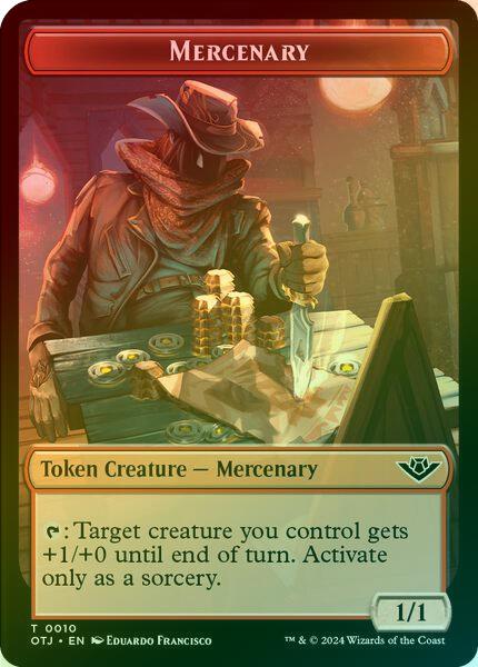 Mercenary // Elk Token (Foil) (TOTJ)