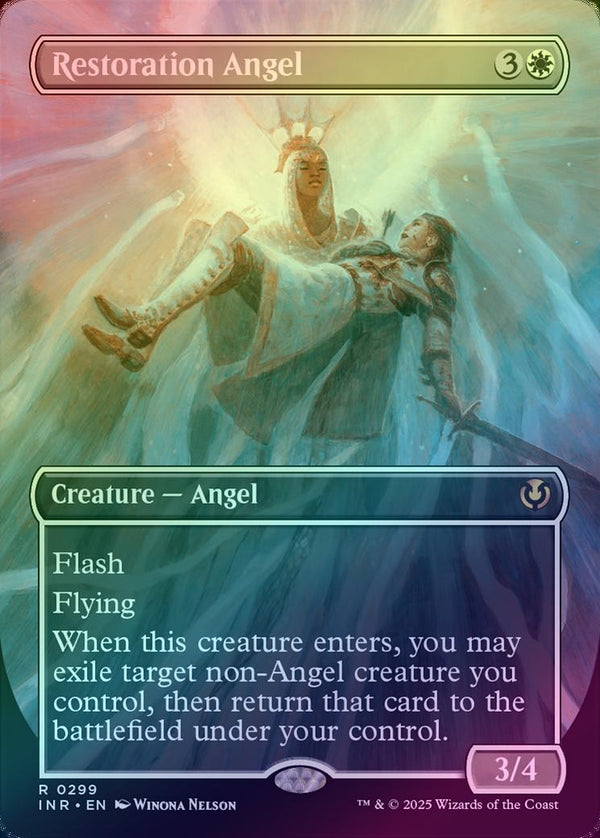 Restoration Angel - Borderless (Foil) (INR)