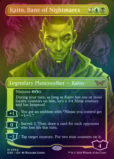 Kaito, Bane of Nightmares - Double Exposure Showcase (Foil) (DSK)