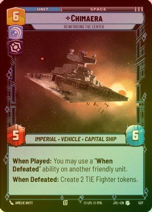 Chimaera - Reinforcing the Center - 537 - Uncommon (Foil)