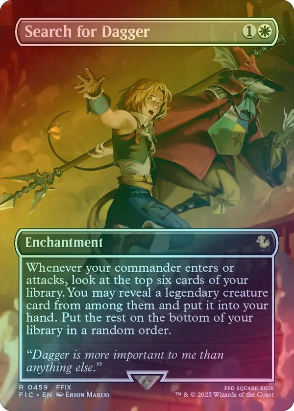 Search for Dagger - Borderless (Foil) (FIC)