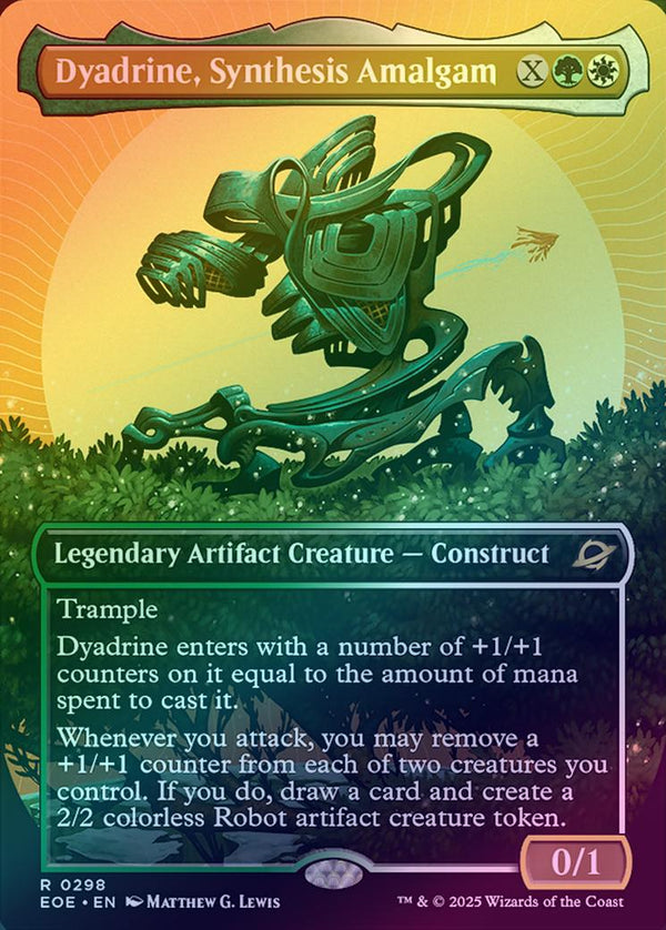 Dyadrine, Synthesis Amalgam - Triumphant Showcase (Foil) (EOE)