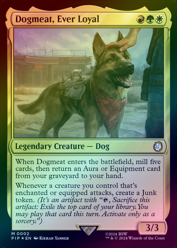 401 Games Canada - Dogmeat, Ever Loyal (Foil) (PIP) 401 Games Canada - Dogmeat, Ever Loyal (Foil) (PIP)