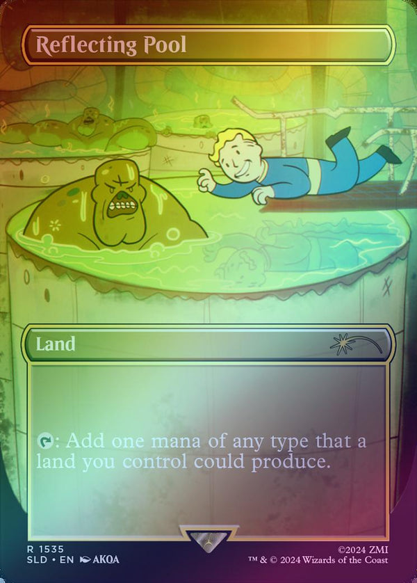 Reflecting Pool - Fallout: Points of Interest (Rainbow Foil) (SLD)