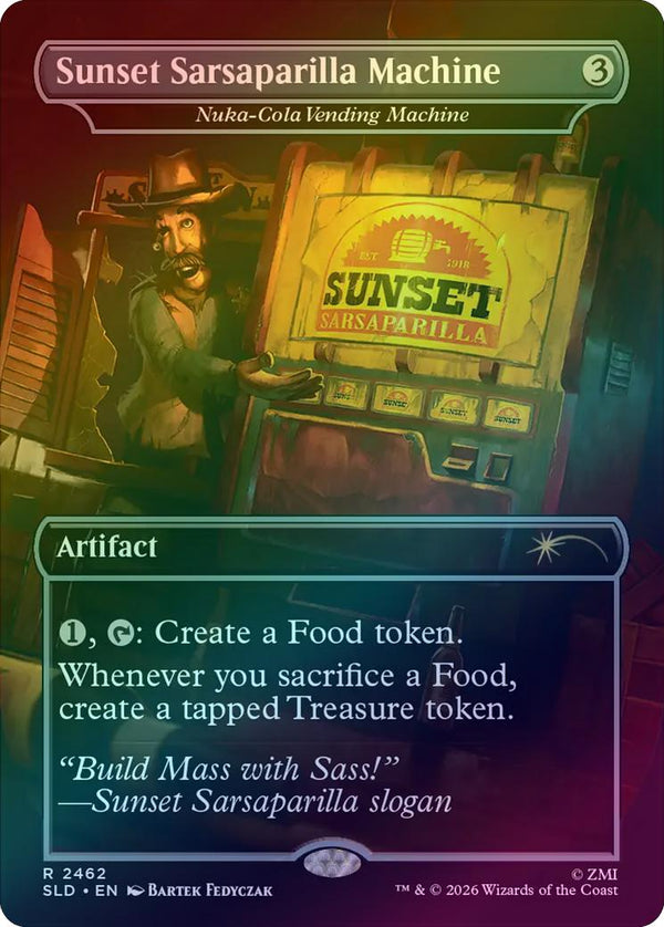 Sunset Sarsaparilla Machine // Nuka-Cola Vending Machine - Fallout: Welcome To New Vegas (Foil) (SLD)