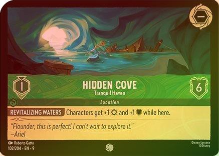 Hidden Cove (Tranquil Haven) (Fabled Reprint) - 102/204 - Common (Foil)