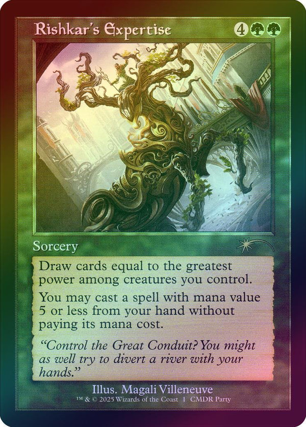 Rishkar's Expertise - Retro Frame (Foil) (PW25)