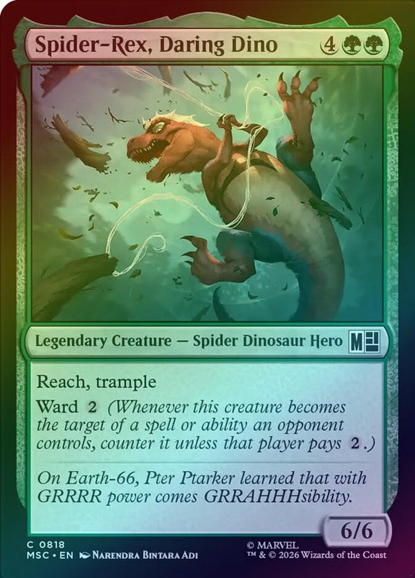 Spider-Rex, Daring Dino (Foil) (MSC)