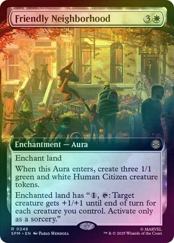 Friendly Neighborhood - Extended Art (Foil) (SPM)