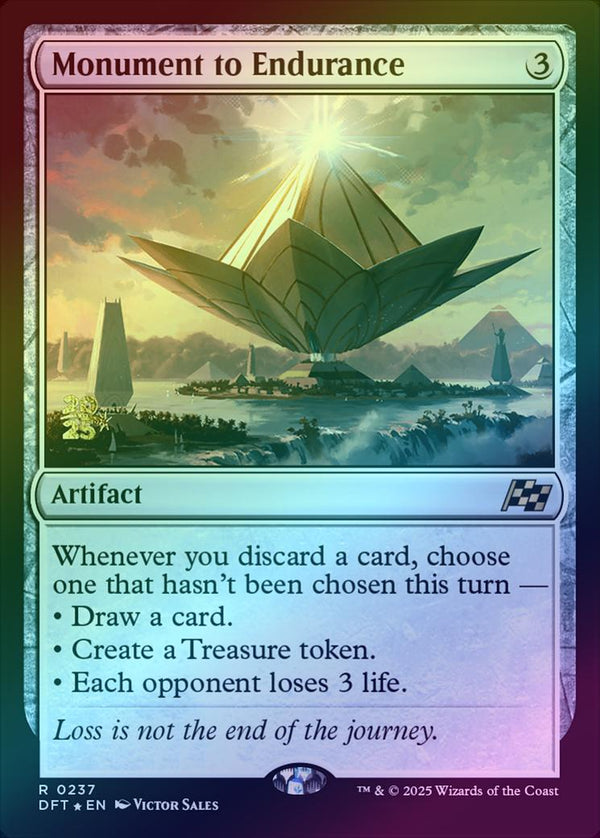 Monument to Endurance - Prerelease Promo (Foil) (PDFT)