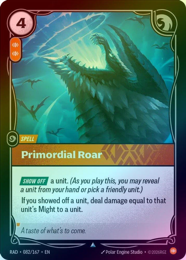 Primordial Roar - 082/167 - Uncommon (Foil)