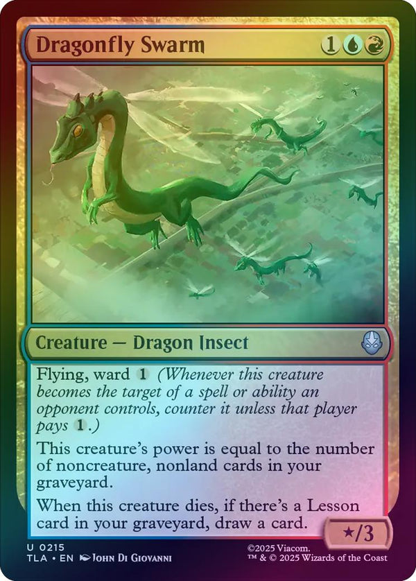 Dragonfly Swarm (Foil) (TLA)