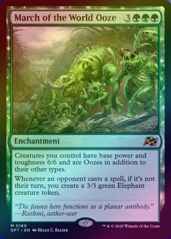 March of the World Ooze (Foil) (DFT)