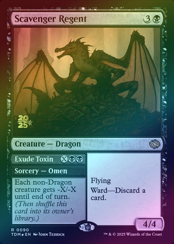 Scavenger Regent // Exude Toxin - Prerelease Promo (Foil) (PTDM)