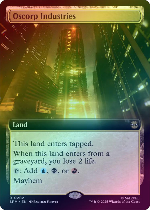 Oscorp Industries - Extended Art (Foil) (SPM)