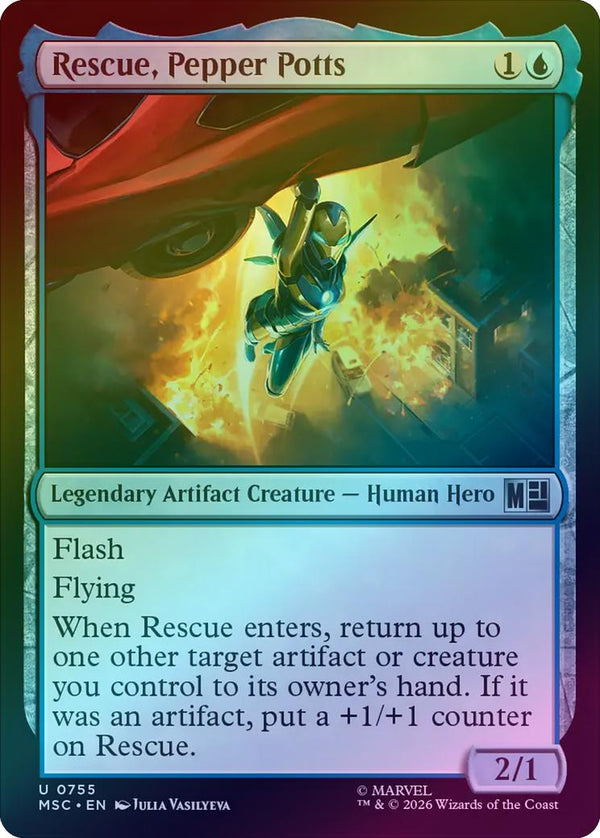 Rescue, Pepper Potts (Foil) (MSC)