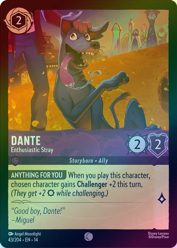 Dante (Enthusiastic Stray) - 43/204 - Common (Foil)