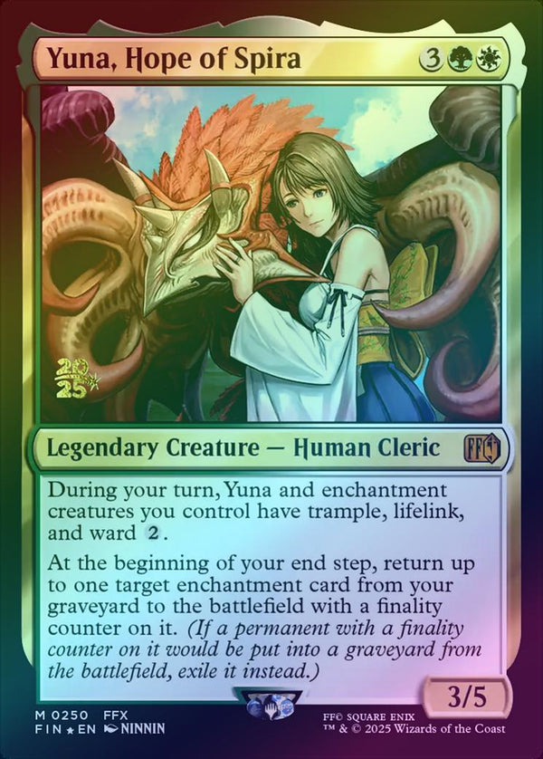 Yuna, Hope of Spira - Prerelease Promo (Foil) (PFIN)