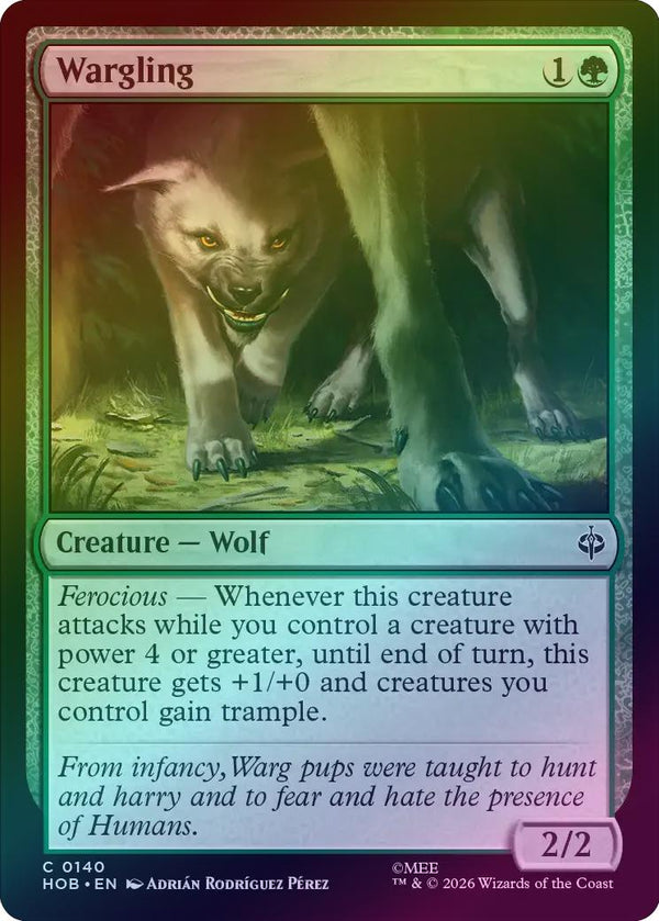 Wargling (Foil) (HOB) (Pre-Order)